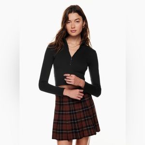 Aritzia sunday best Monarch 1/2 zip longsleeve